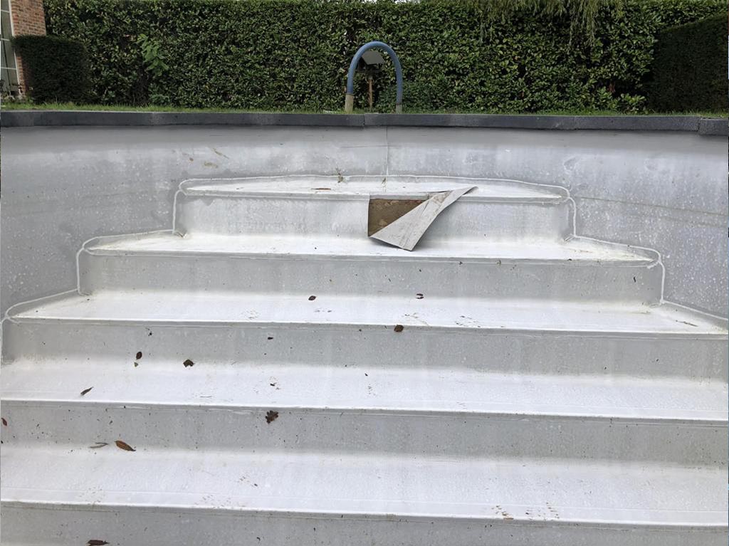 nieuwbouw zwembadliner